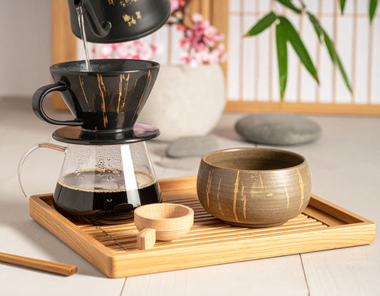 KAZEN Tsukikage Coffee Dripper Set